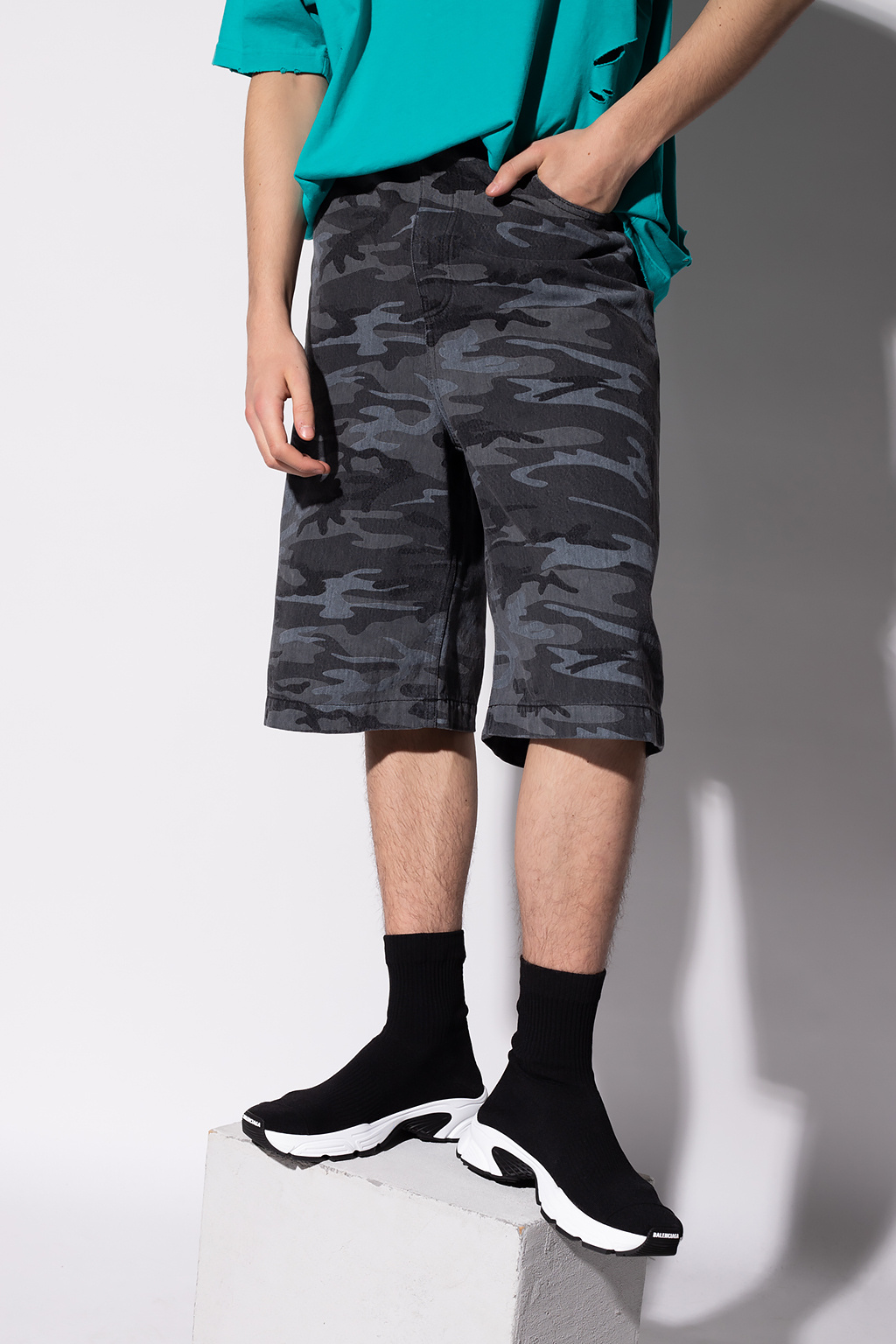 Balenciaga Denim shorts | Men's Clothing | IetpShops